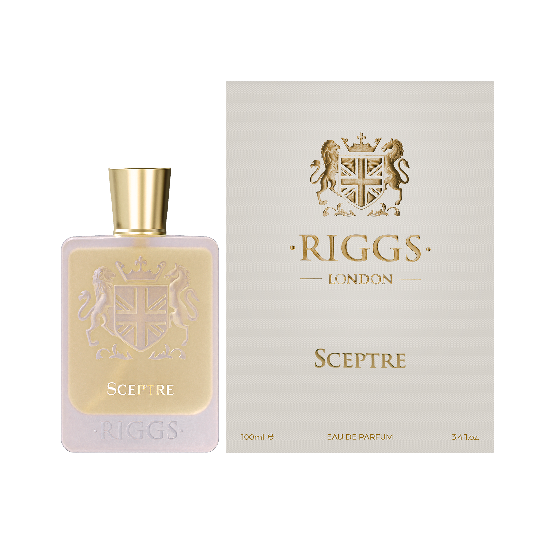 Produktabbildung: Riggs Sceptre Flakon und Box